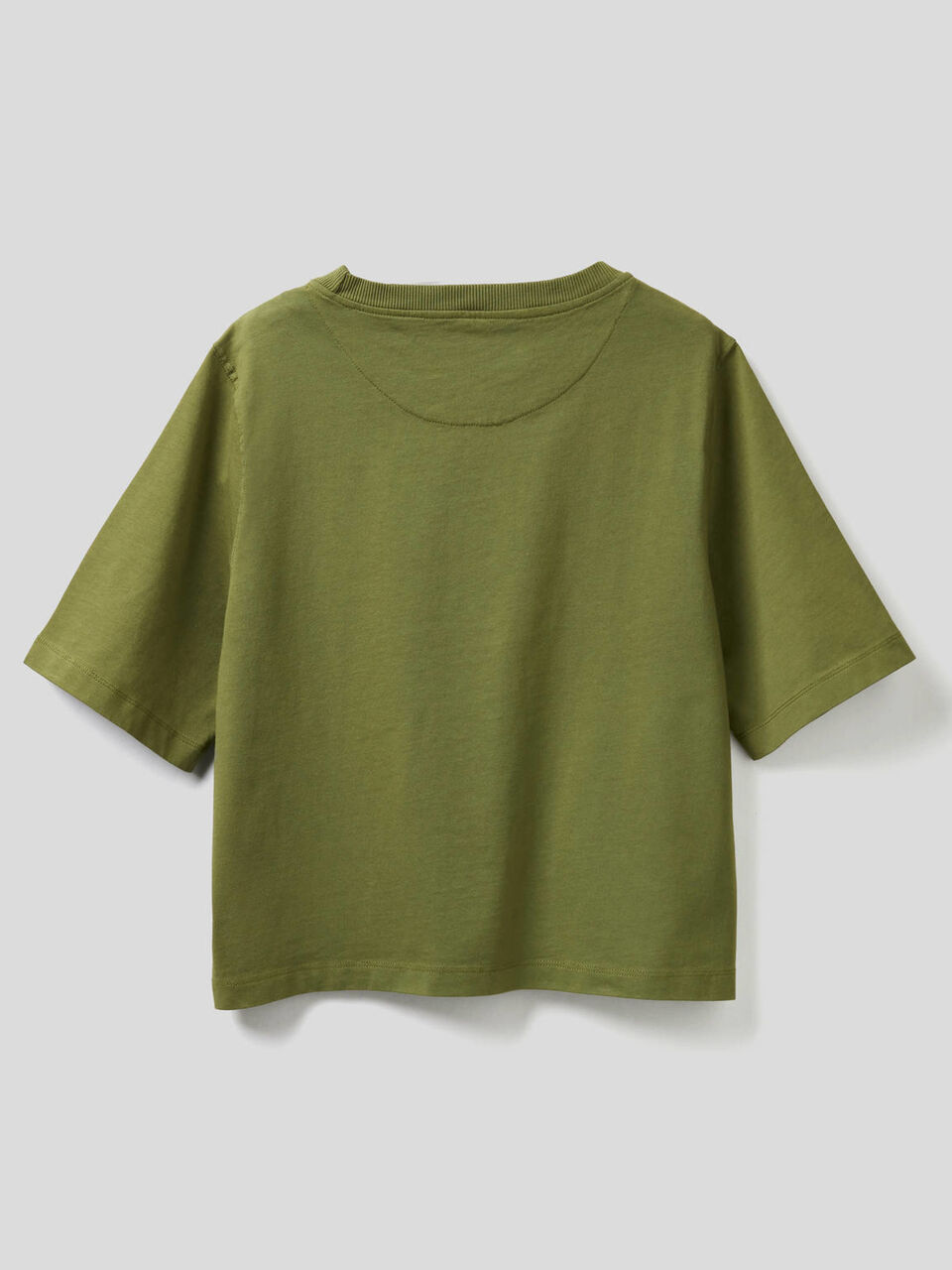 Camiseta boxy fit de 100 % algodón image number 2