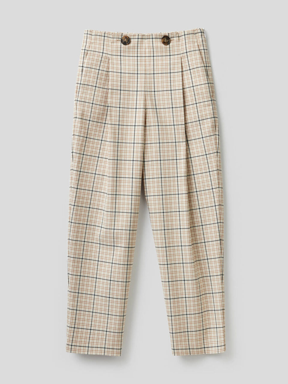 Pantalón de cuadros teñido en hilo image number null