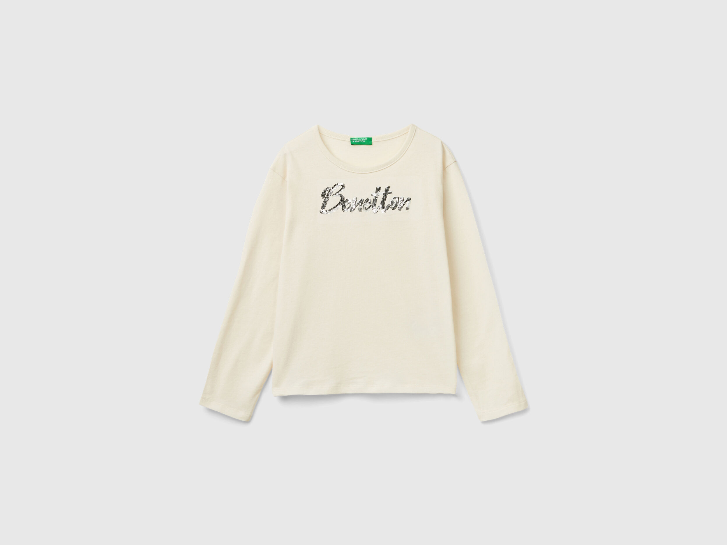 Benetton camisetas niña manga larga clearance