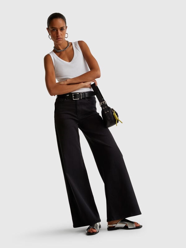 Pantalones de corte ancho Pantalones de corte ancho Mujer