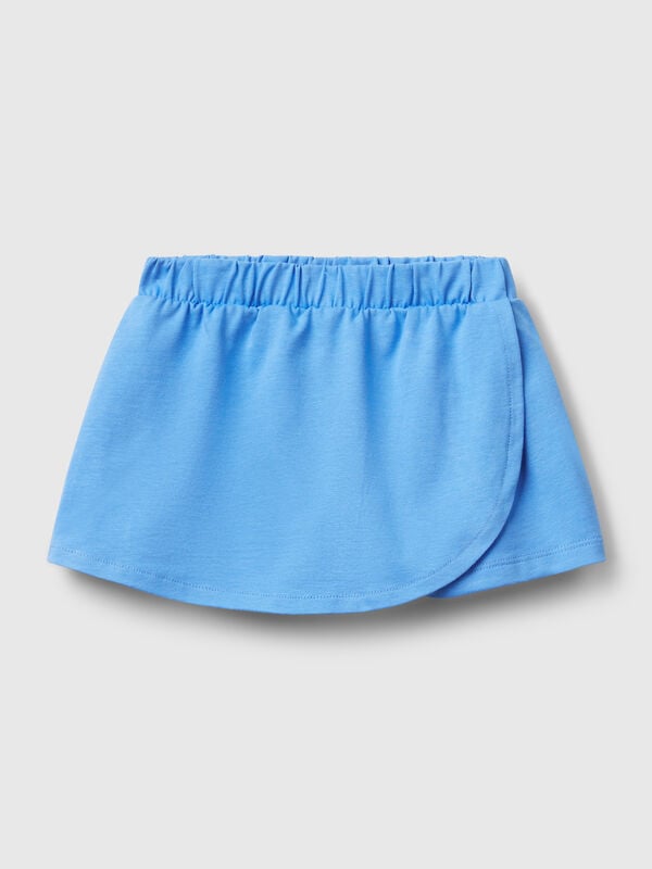 Pantalón culotte de puro algodón Niña