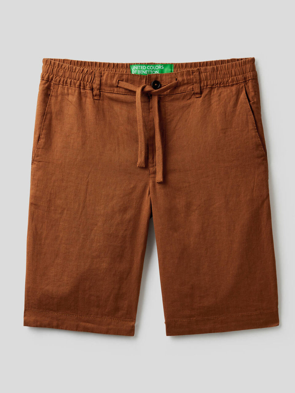 Bermudas de 100 % lino image number 1