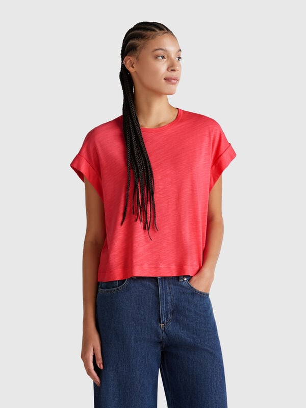 Camiseta de corte cuadrado Mujer