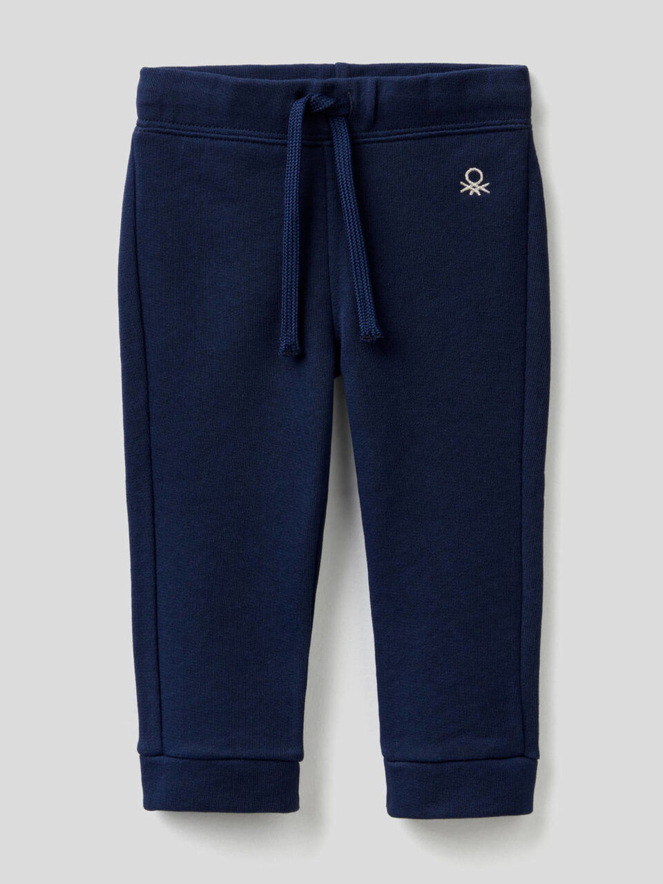 Pantalón de felpa con cordón de ajuste image number 1