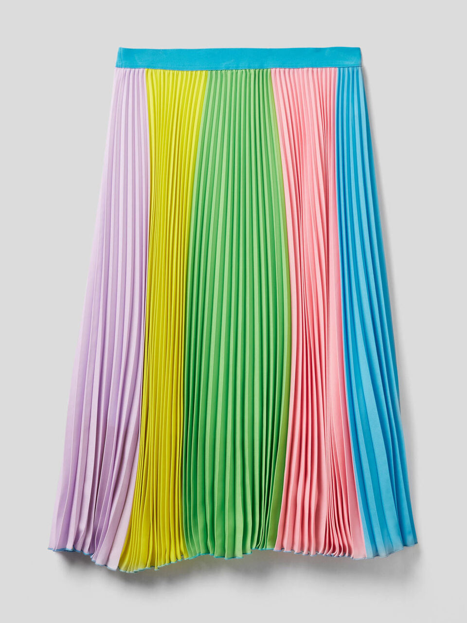 Falda plisada multicolor image number 2