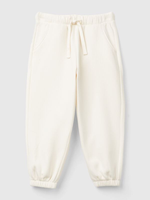 Pantalones deportivos de polar con cordón Niña