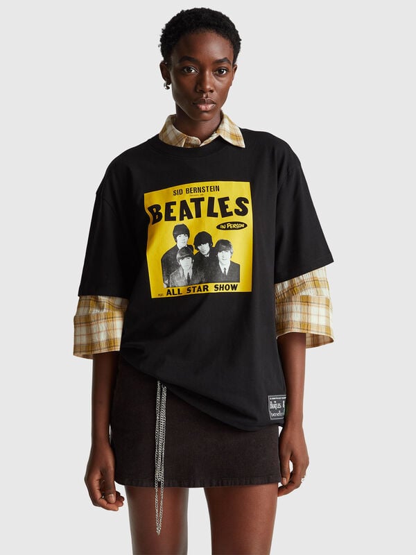Camiseta de algodón de los Beatles
