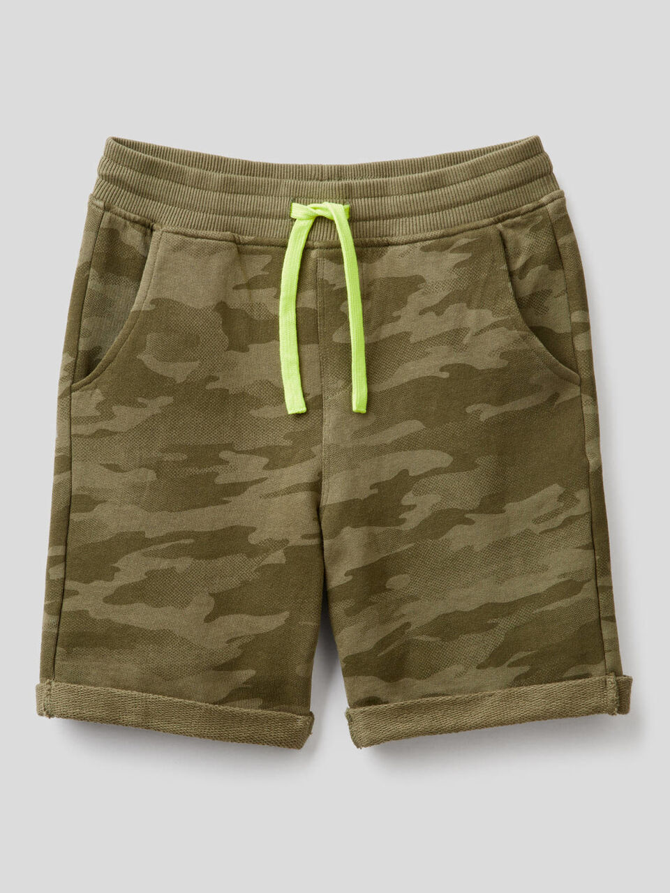 Bermudas de felpa de 100% algodón image number 1