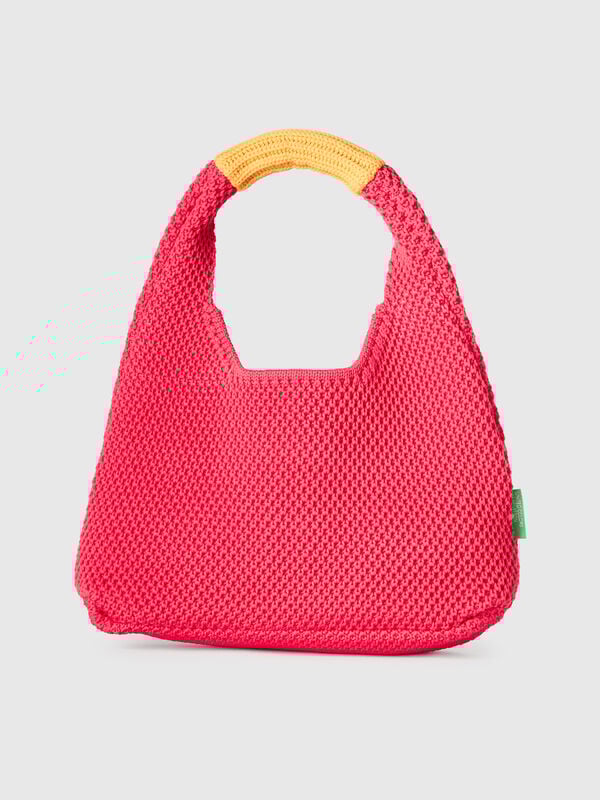 Bolso bandolera pequeño de crochet Mujer