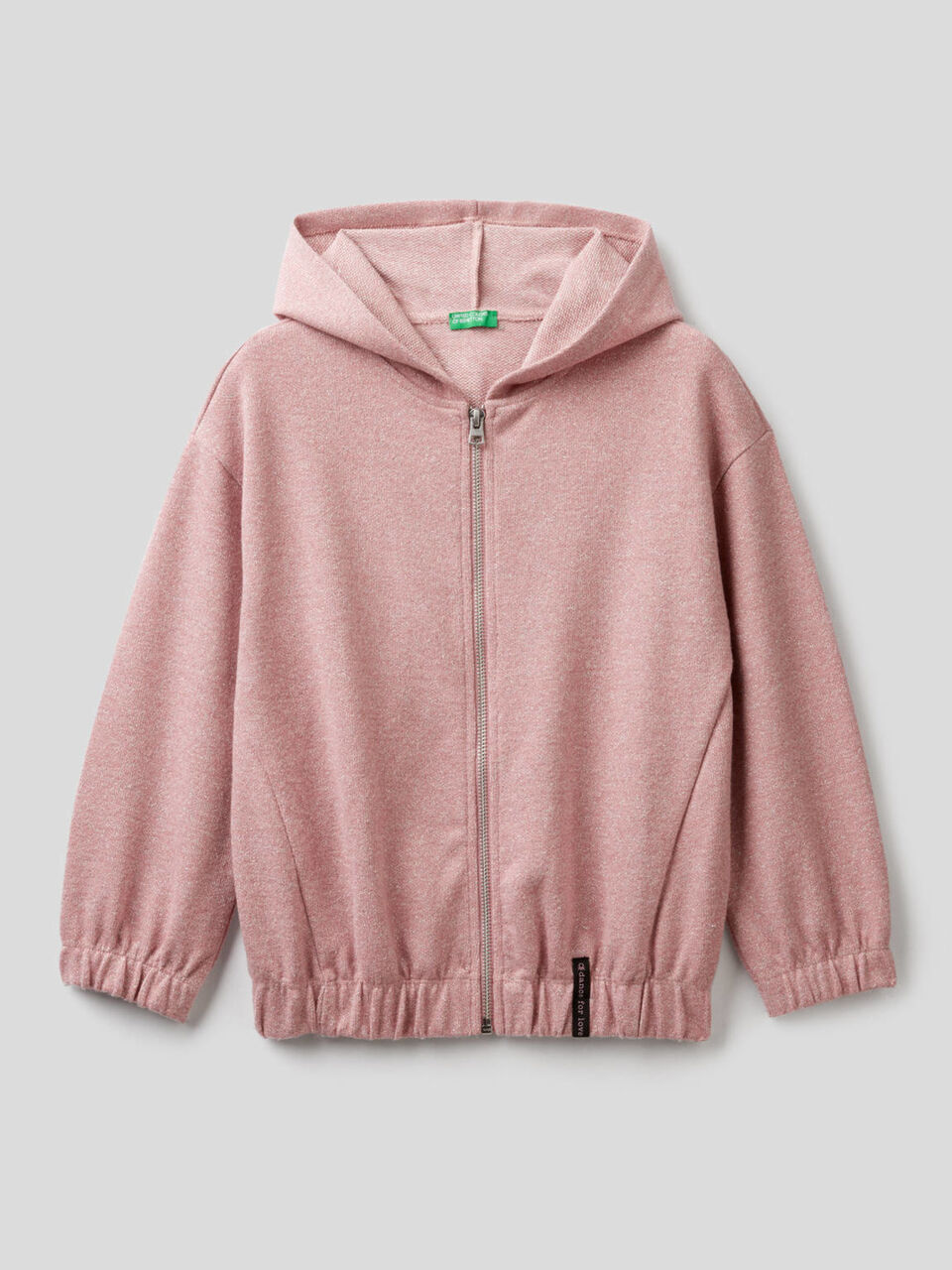 Sudadera de lúrex con capucha image number 1