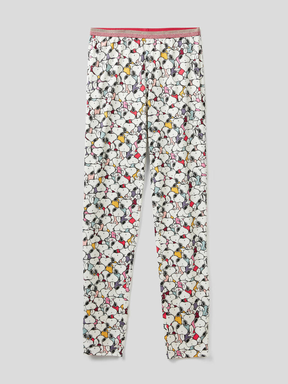 Pantalón largo con estampado de Snoopy image number 1