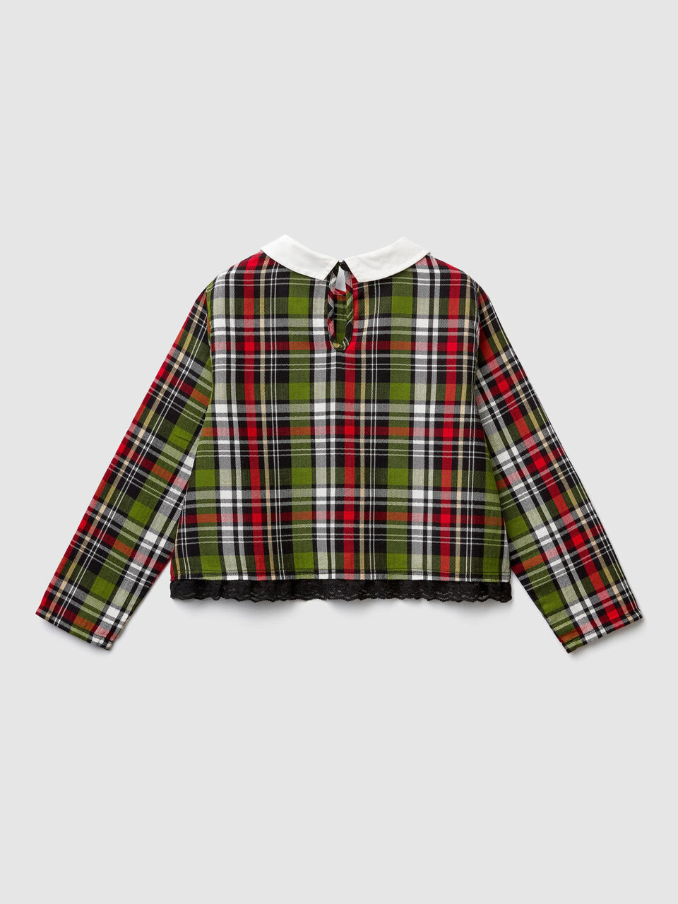 Blusa de cuadros de franela image number 2