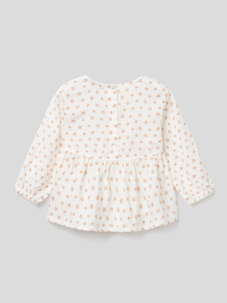 Blusa estampada de viscosa sostenible image number 2