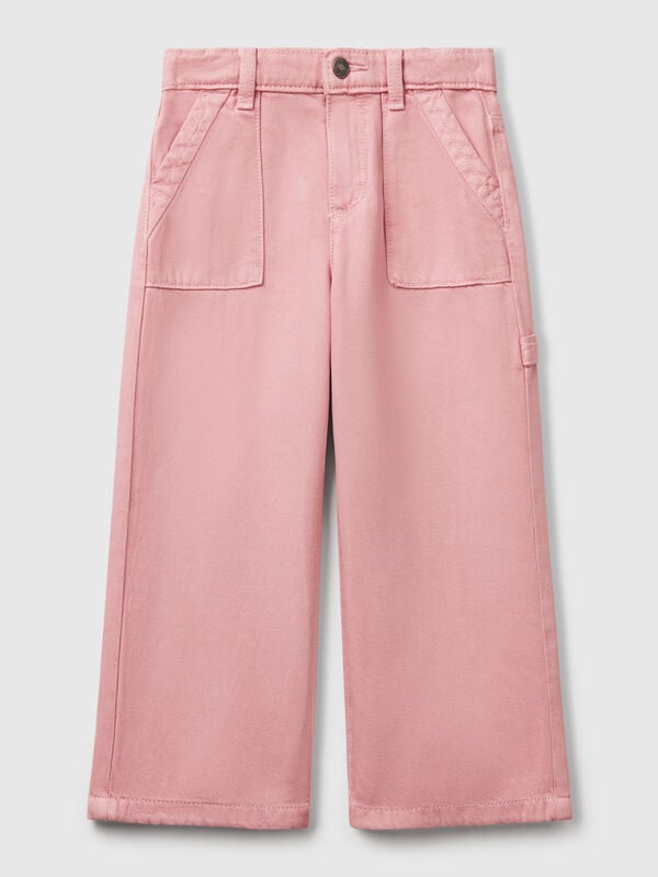 Pantalón fluido pernera recta Niña