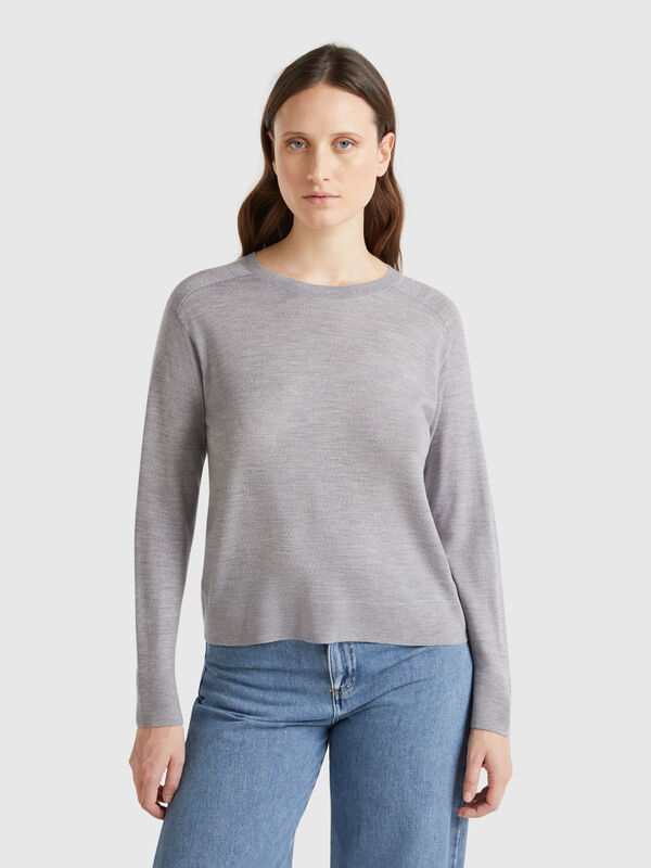 Jersey de pura lana merino Mujer