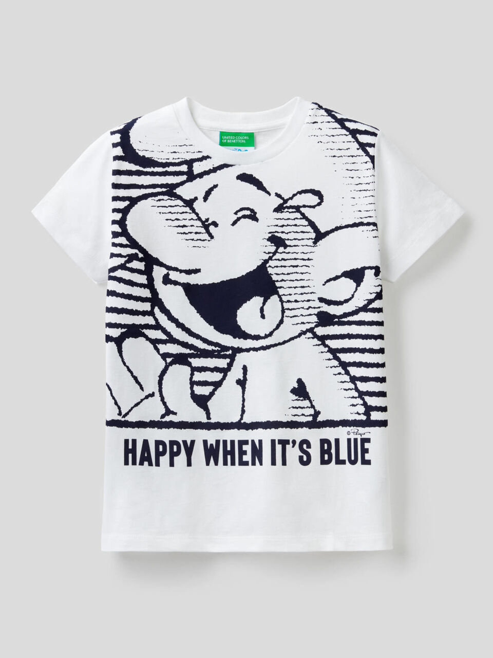 Camiseta con estampado de pitufos image number 1