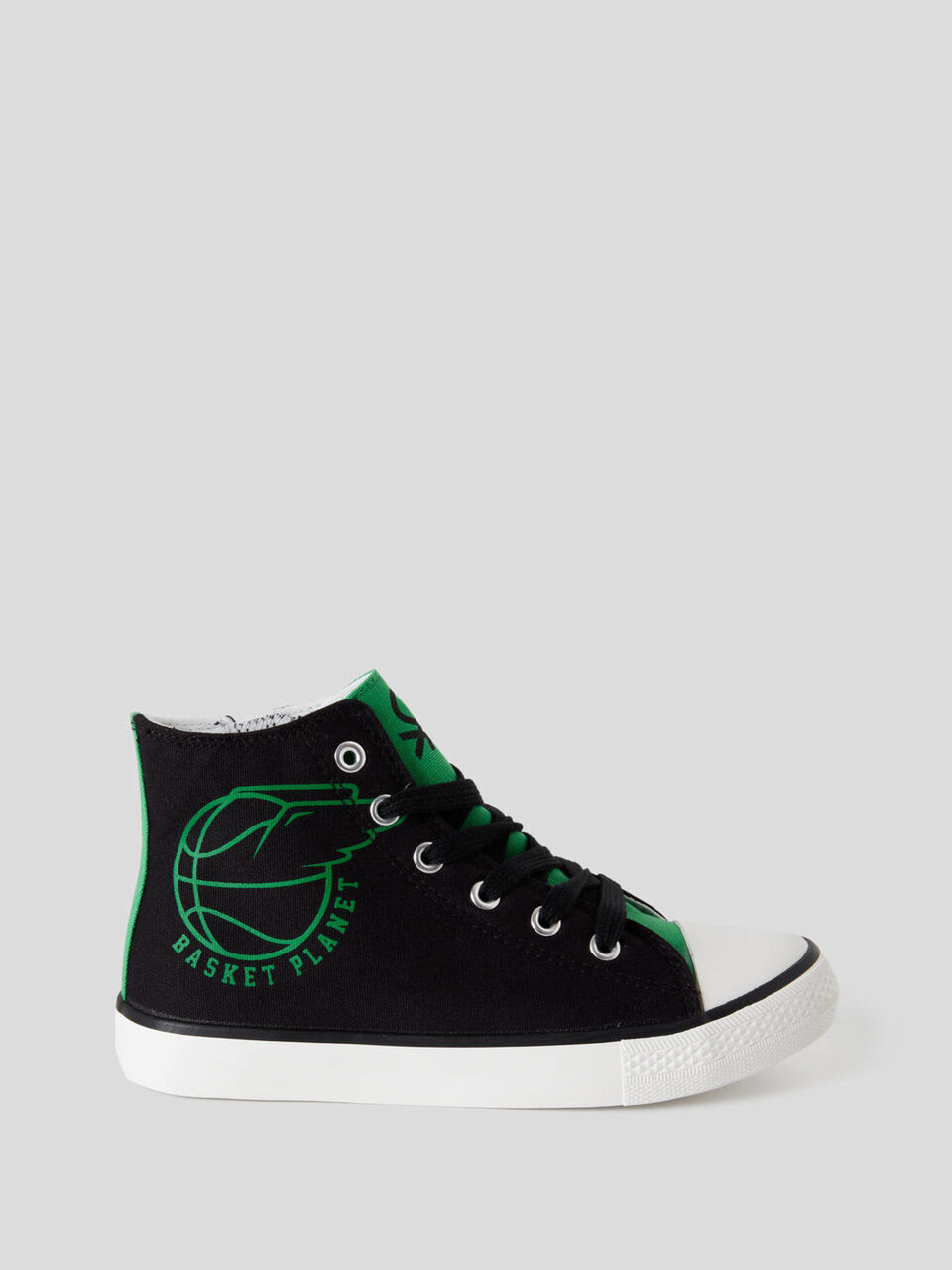 Zapatillas altas con estampado image number 1
