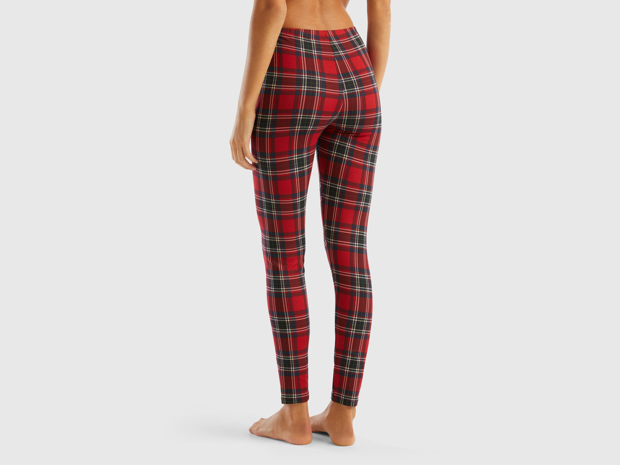 Leggings de tart n Rojo Benetton
