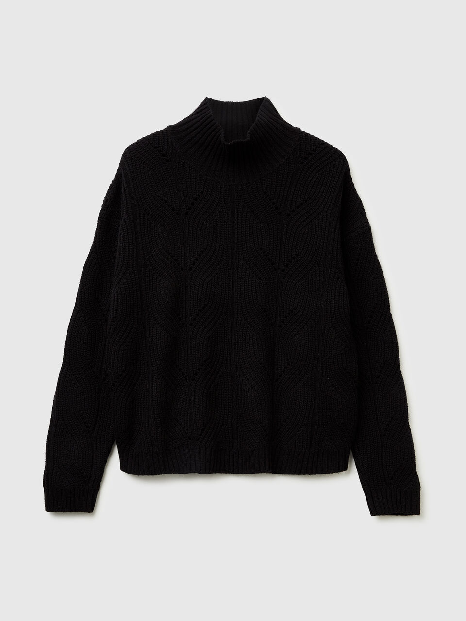 TURTLE NECK SWEATER Mujer image number 1