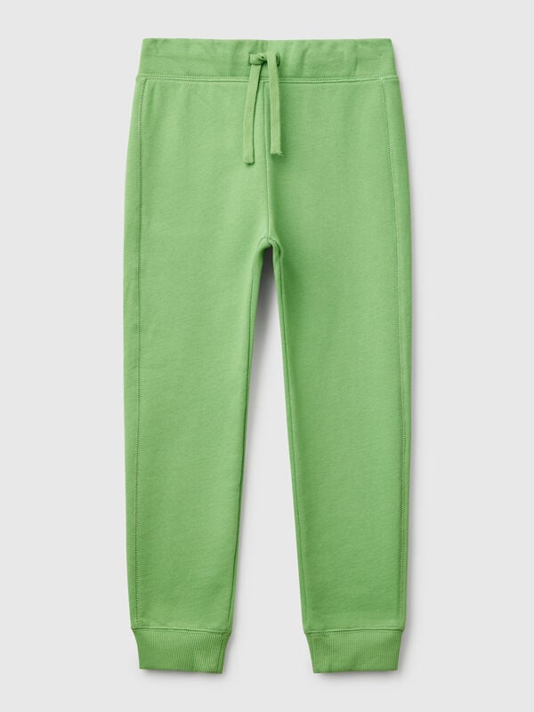 Pantalón de felpa con logotipo Niño