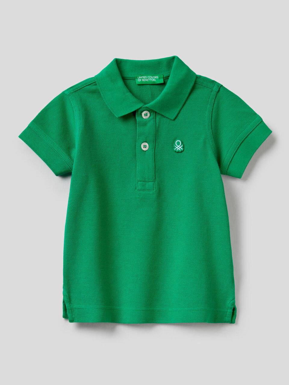 Polo de piqué de algodón puro image number 1