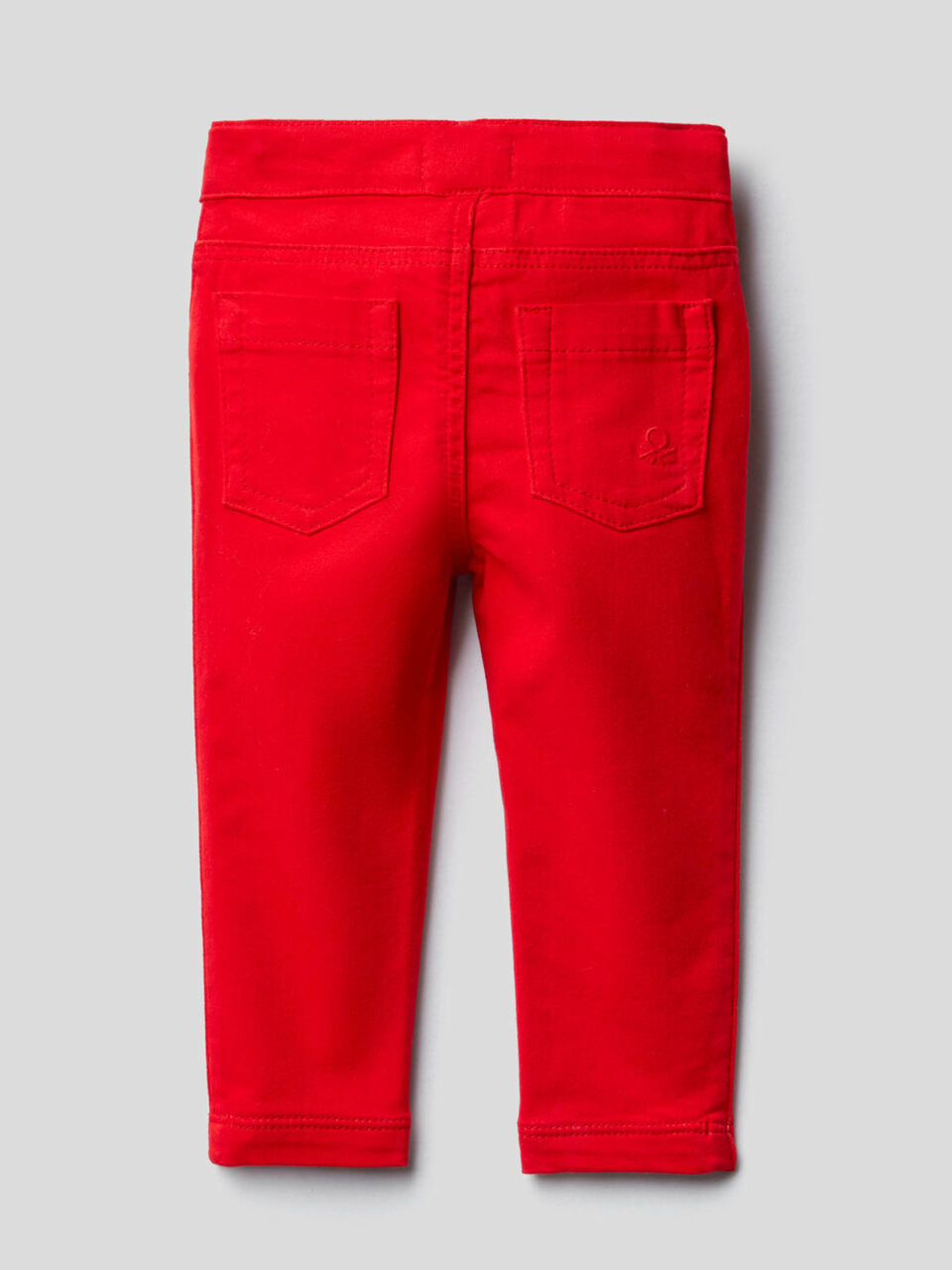 Pantalón de algodón elástico mixto image number 2