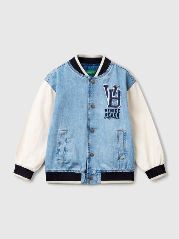 Cazadora bomber vaquera Niño