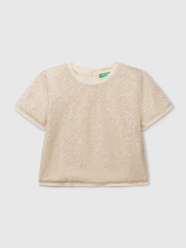 Top con lentejuelas Niña