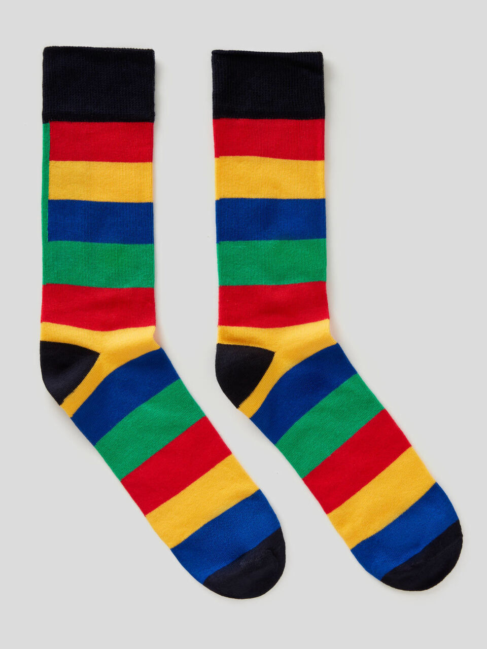 Calcetines estampados de algodón orgánico mixto image number 1