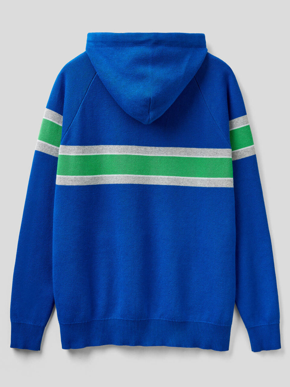 Jersey con capucha y logo multicolor image number 2