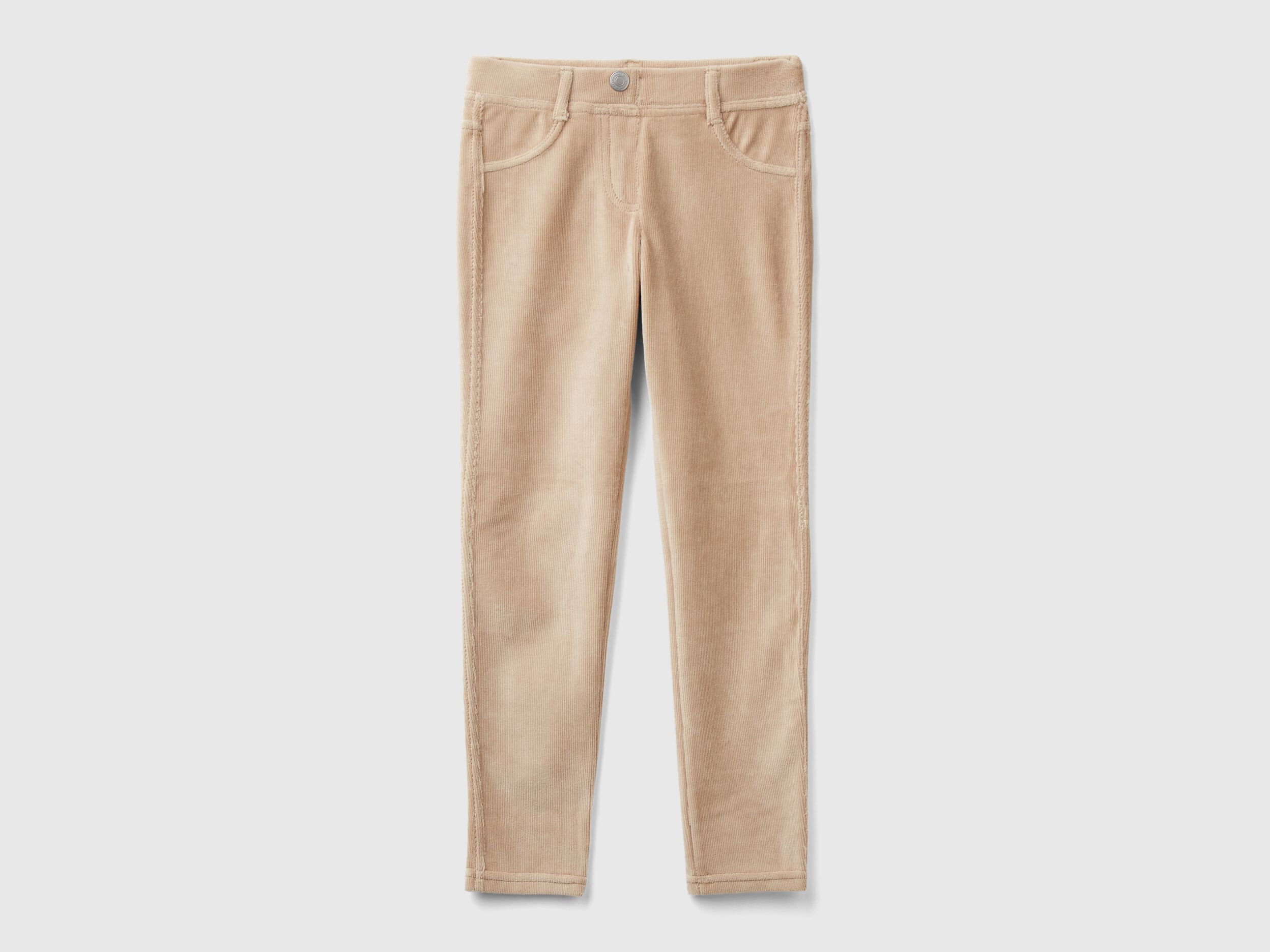 Pantalones Nina Franela Denim Chenilla o Algodon