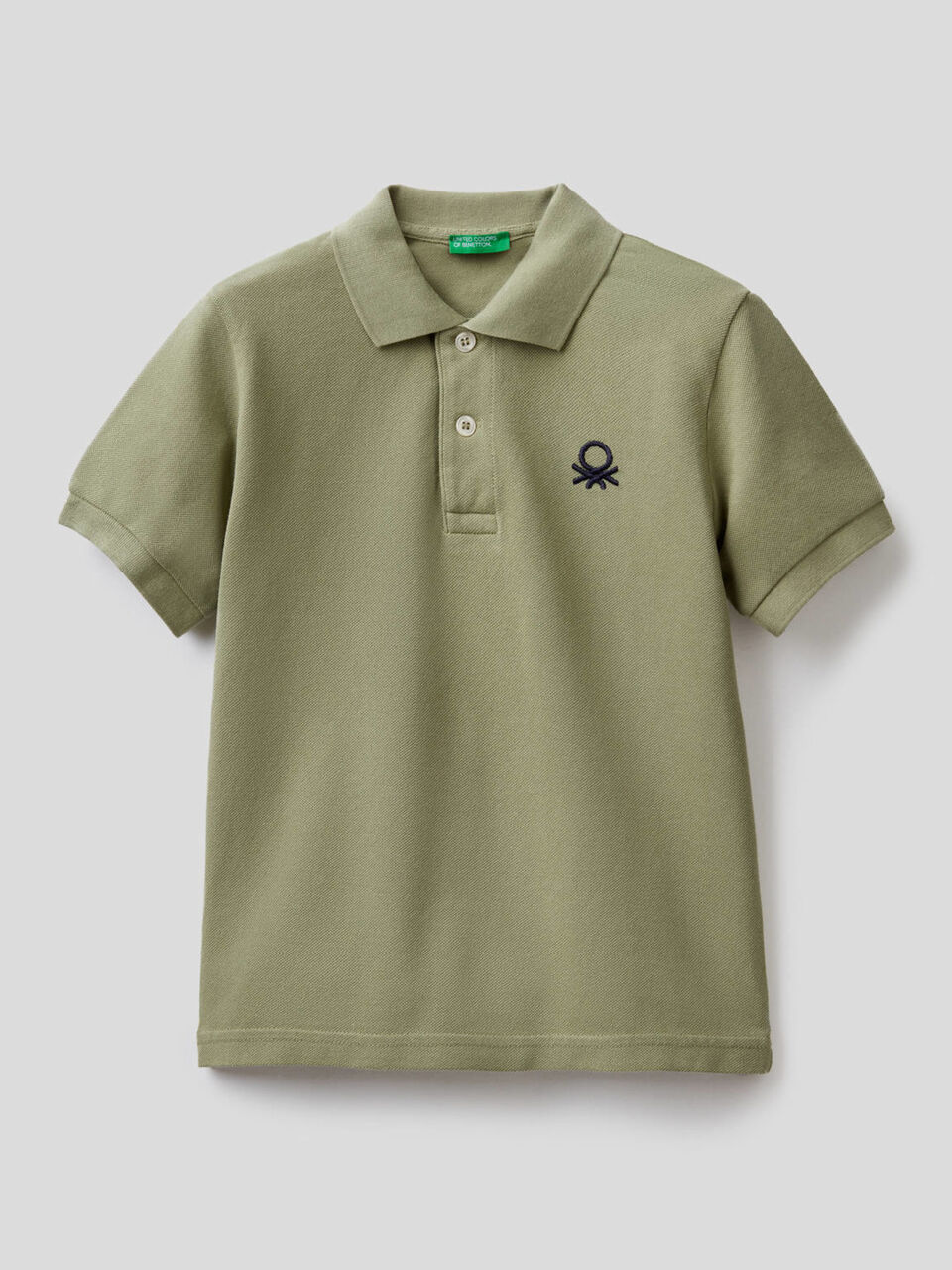 Polo con logotipo vintage image number 1