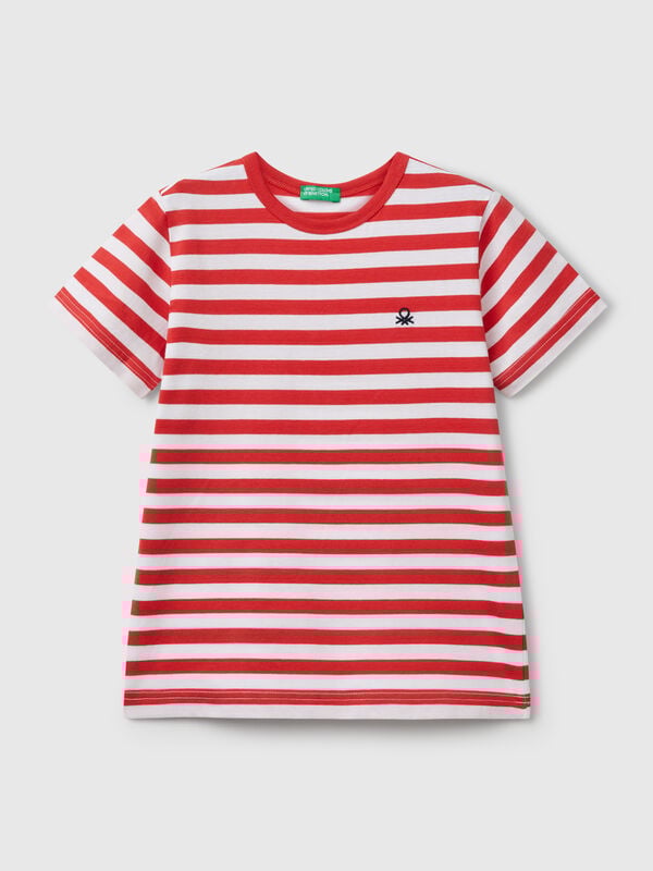Camiseta rayas 100% algodón Niño