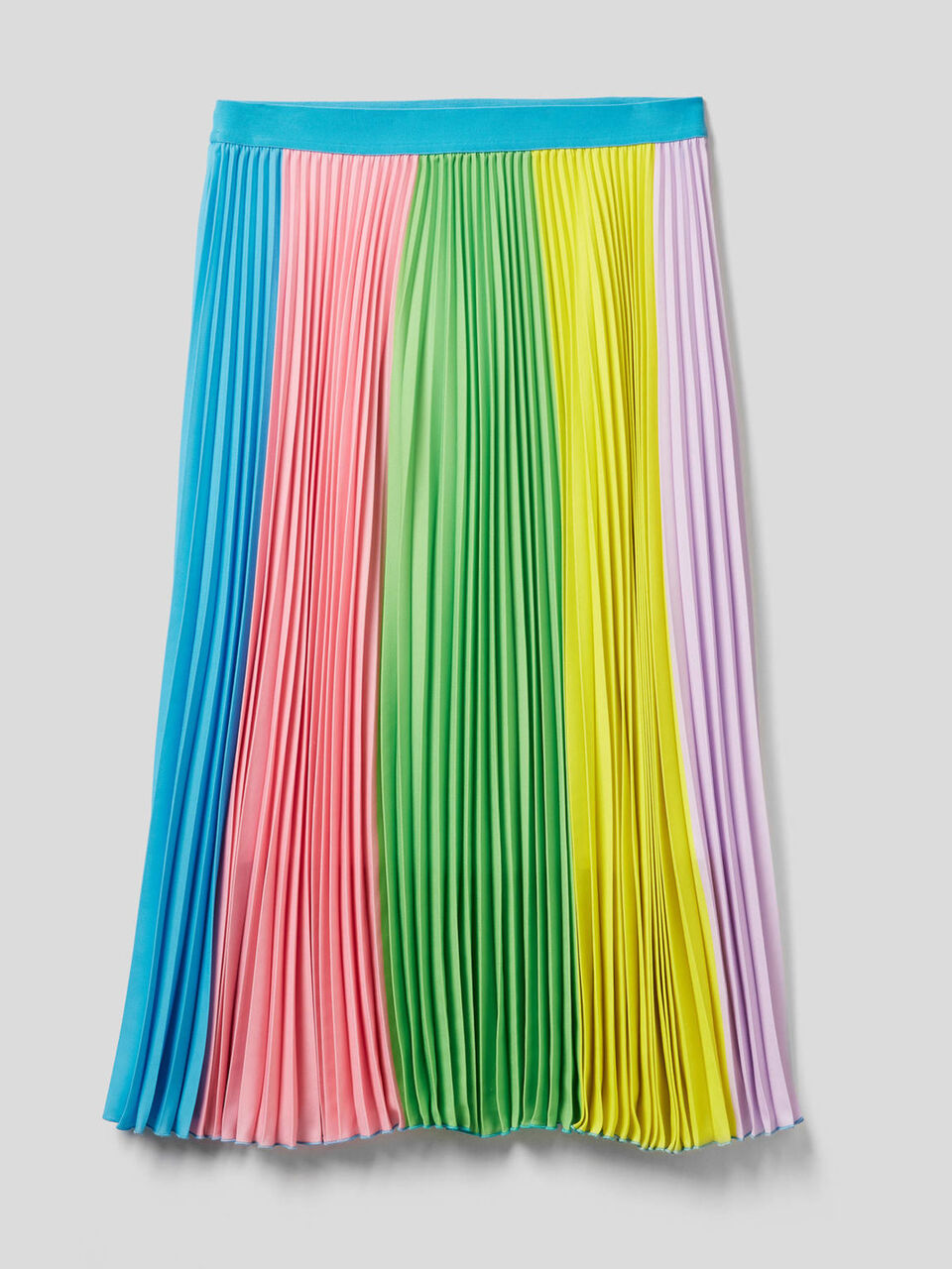 Falda plisada multicolor image number 1
