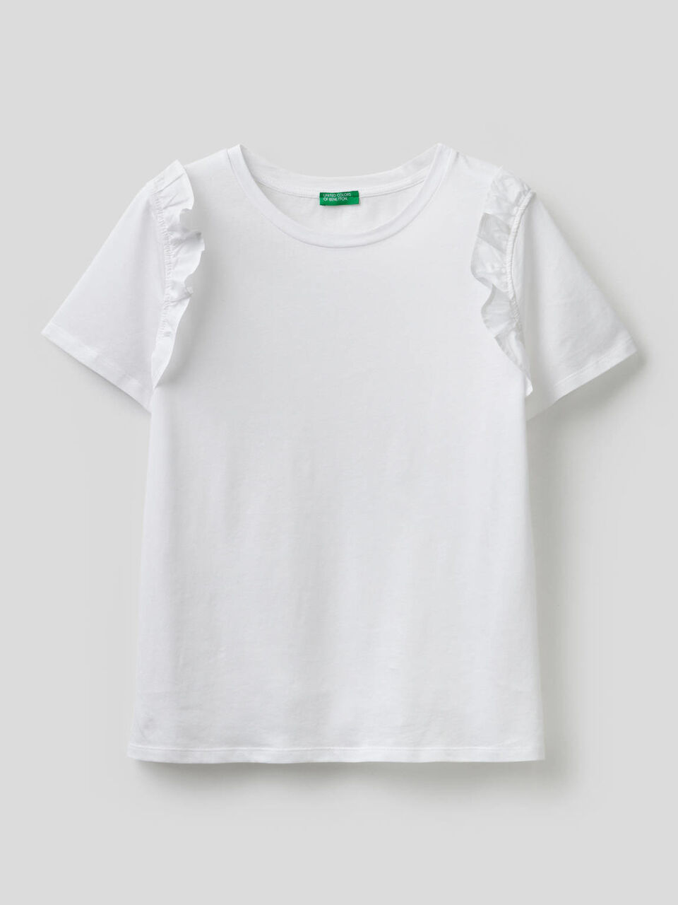 Camiseta de 100% algodón con volantes image number 1