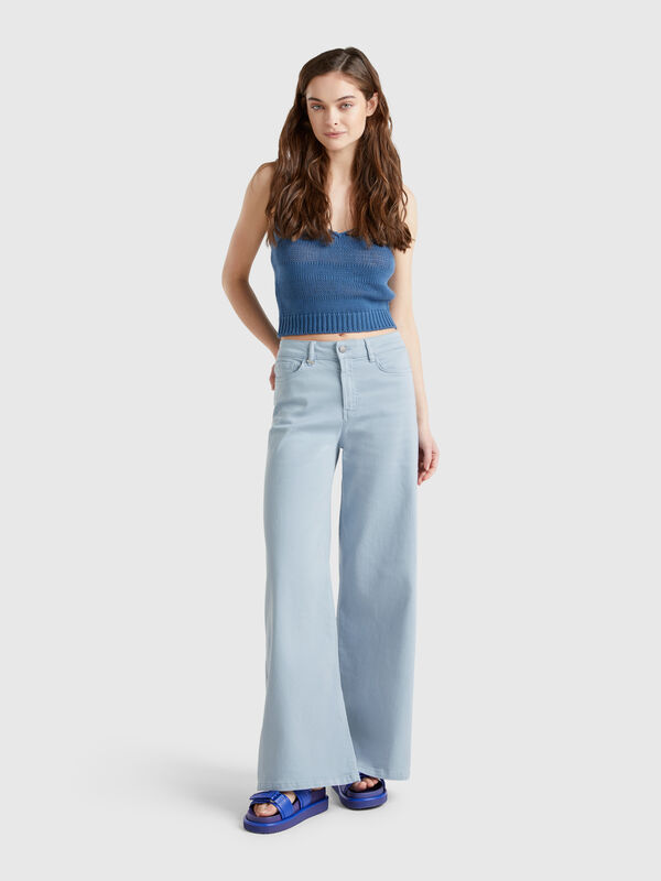 Pantalón ancho Mujer