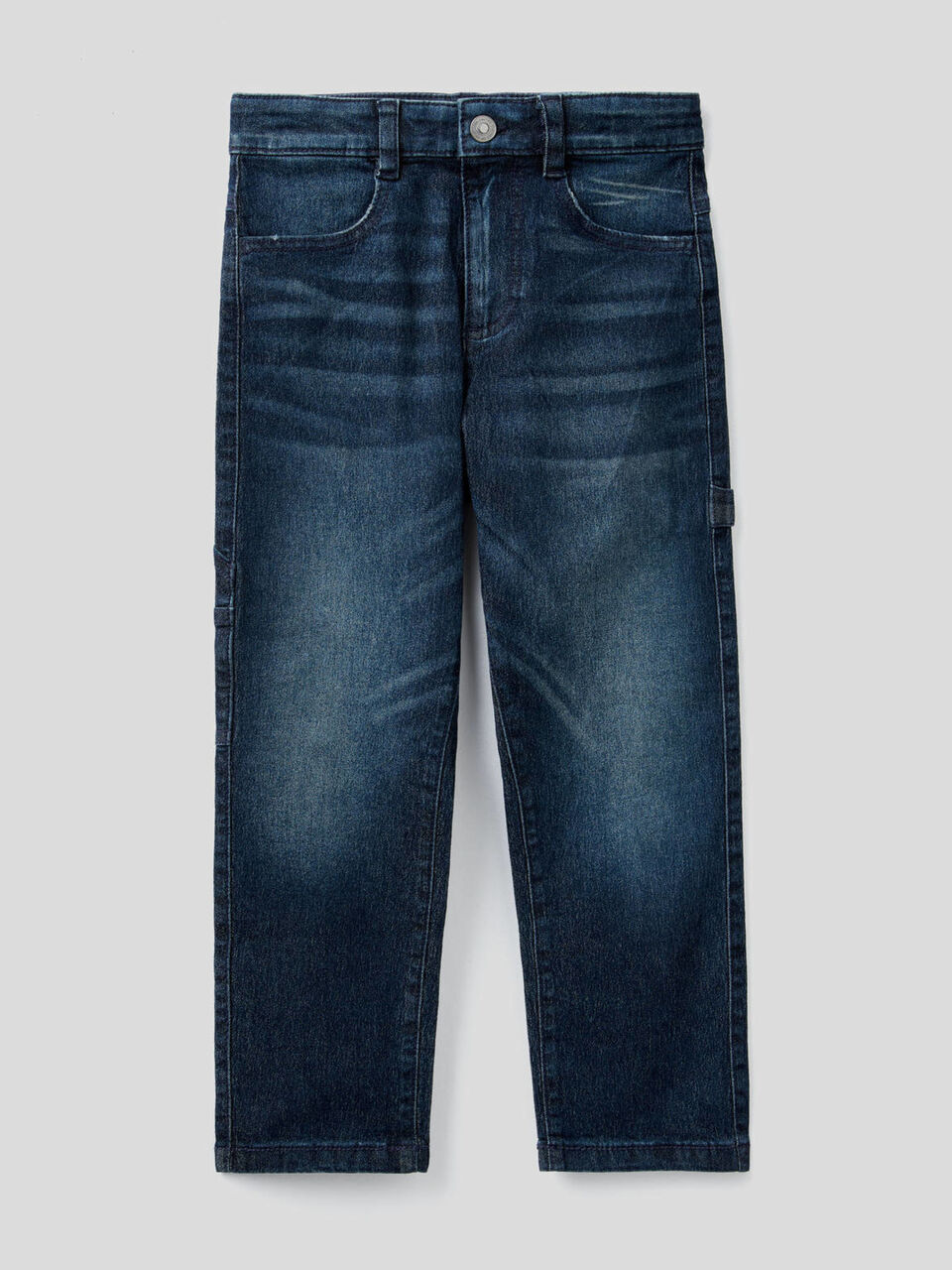 Vaqueros con detalles de estilo workwear image number 1