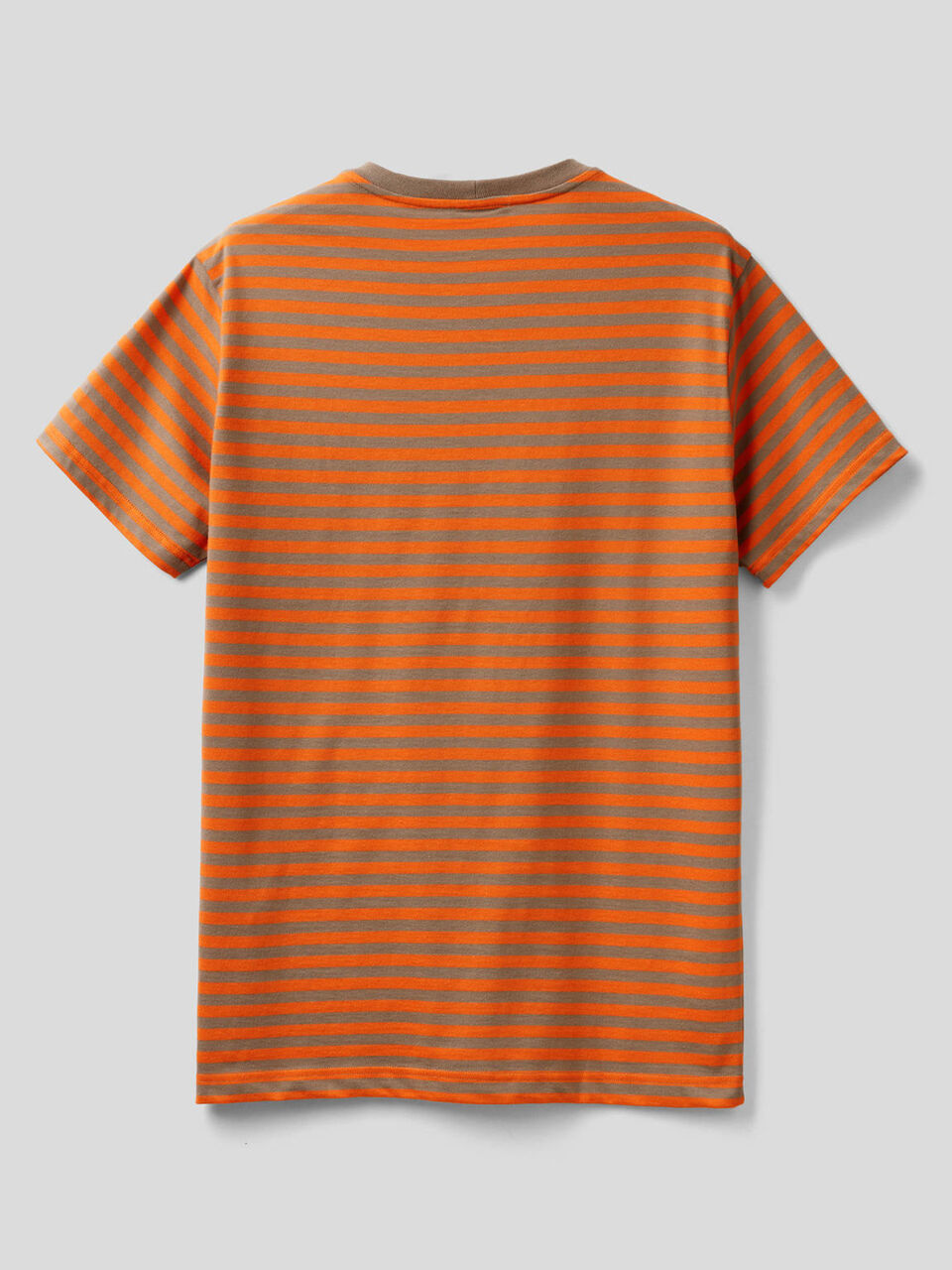Camiseta de rayas de 100 % algodón orgánico image number 2