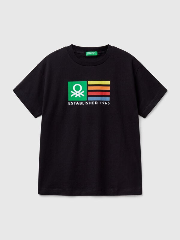 Camiseta de manga corta 100% algodón Niño