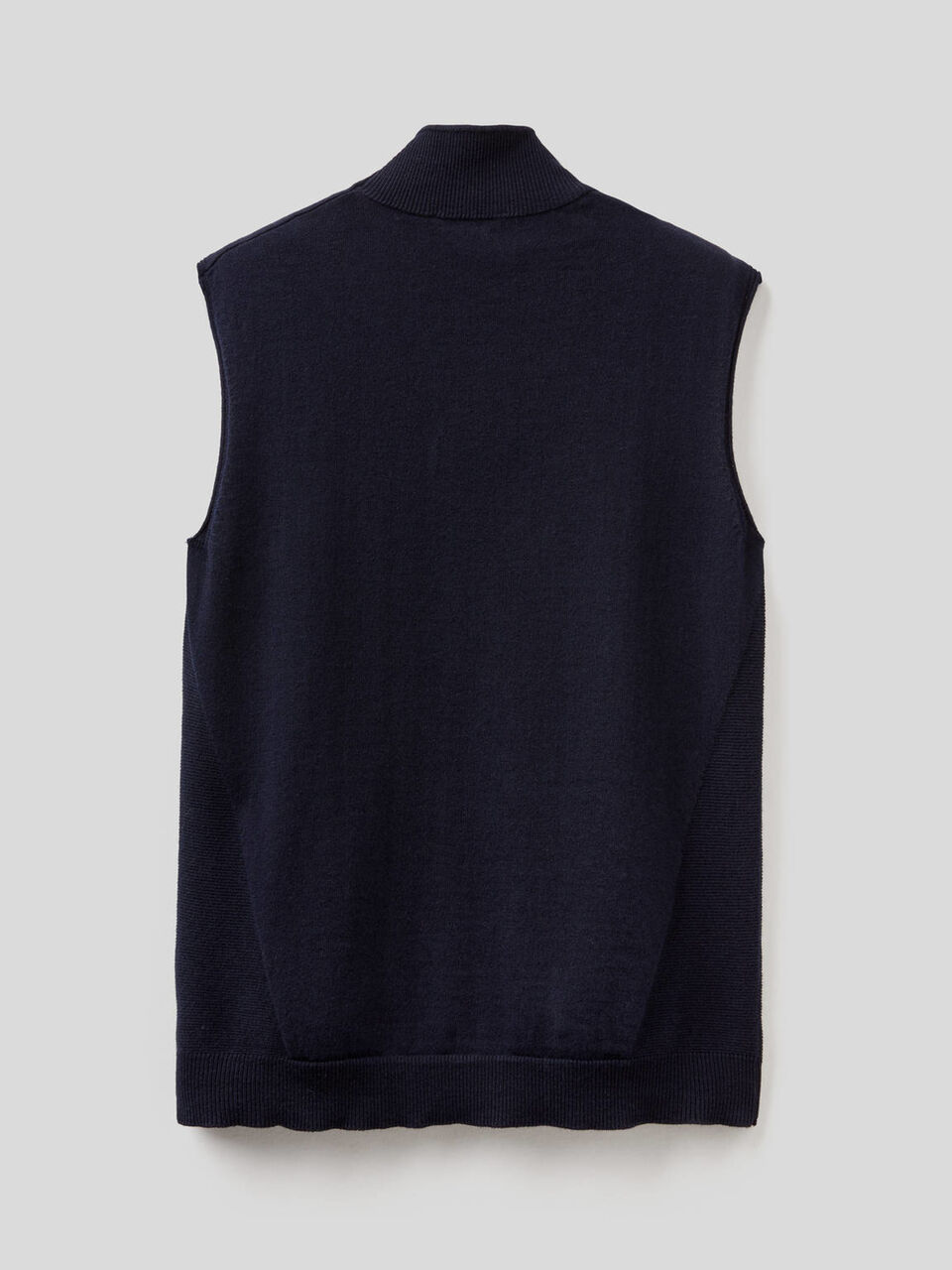 Jersey de cachemir mixto sin mangas image number 2