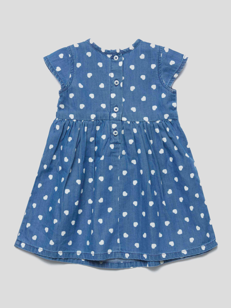 Vestido con estampado de corazones image number 2