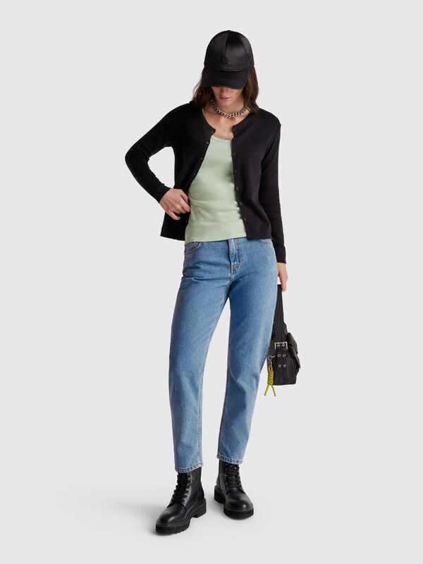 Vaqueros de mamá Mujer