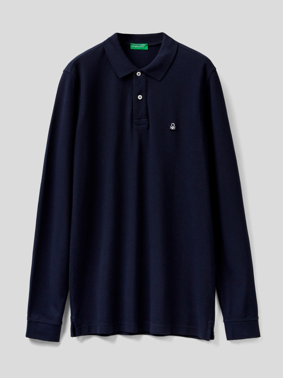 Polos manga larga hombre benetton 2025