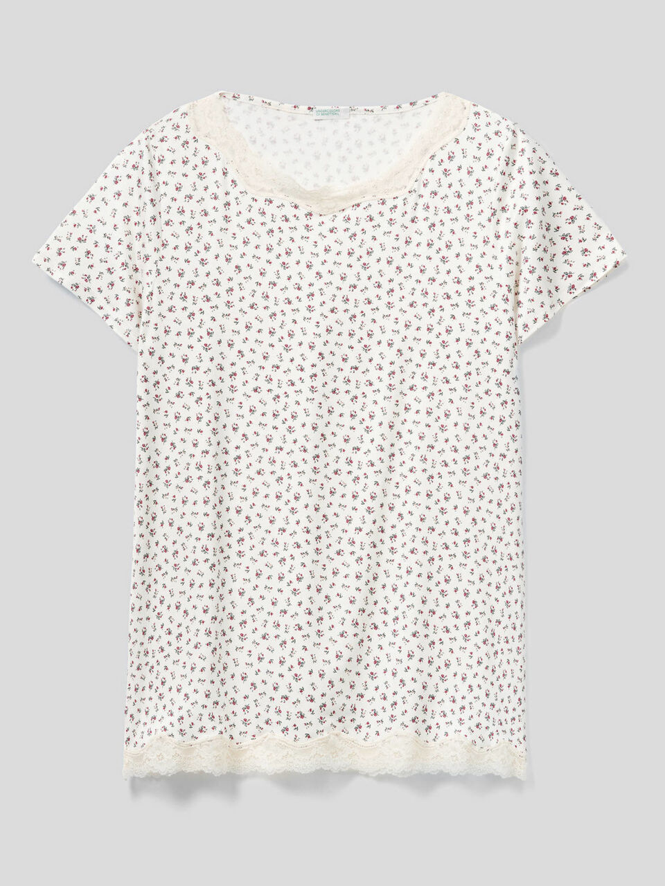 Camiseta estampada de viscosa sostenible image number 1
