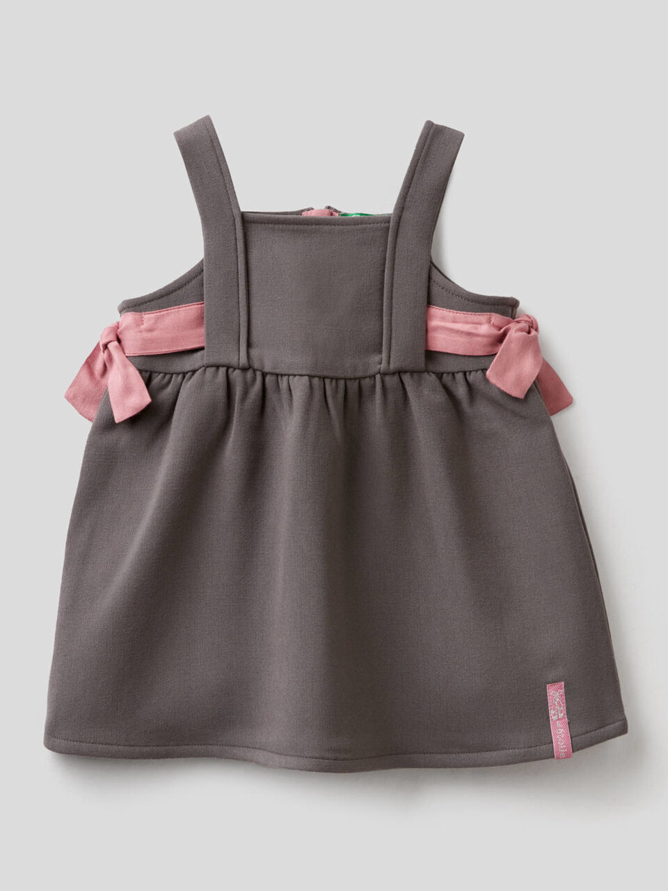 Vestido peto con lacitos image number 1