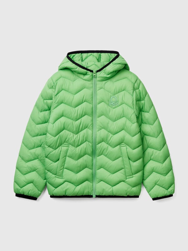 Chaqueta acolchada con capucha Niño