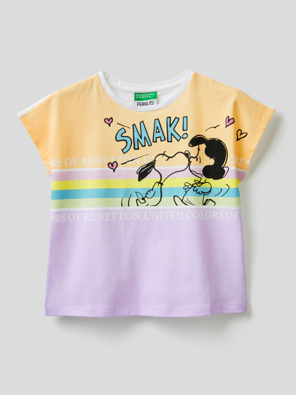 Camiseta con estampado de los Peanuts de 100% algodón image number null