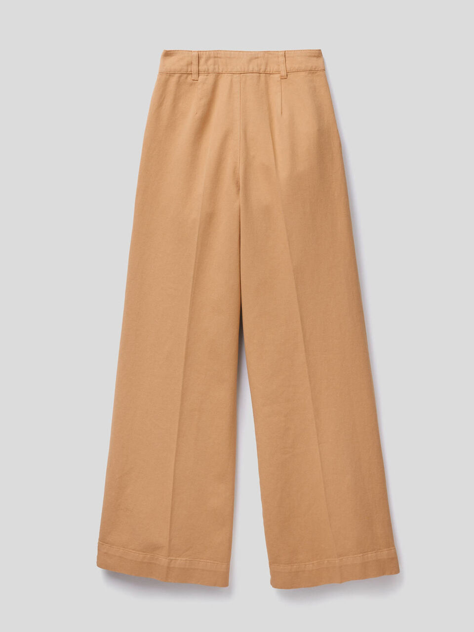 Pantalón de algodón con pernera amplia image number 2