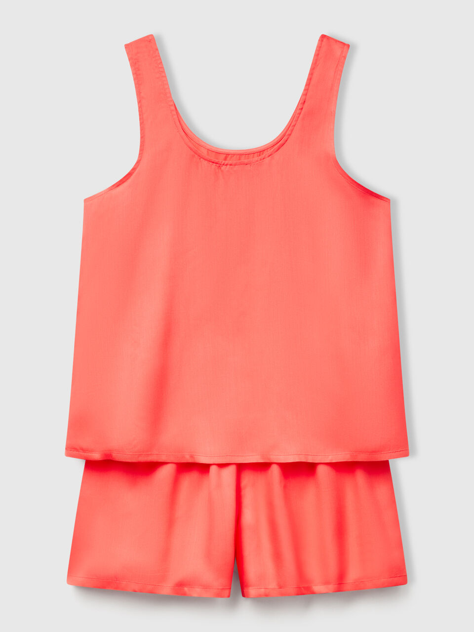 PYJAMA(VEST+SHORTS) Mujer image number 2