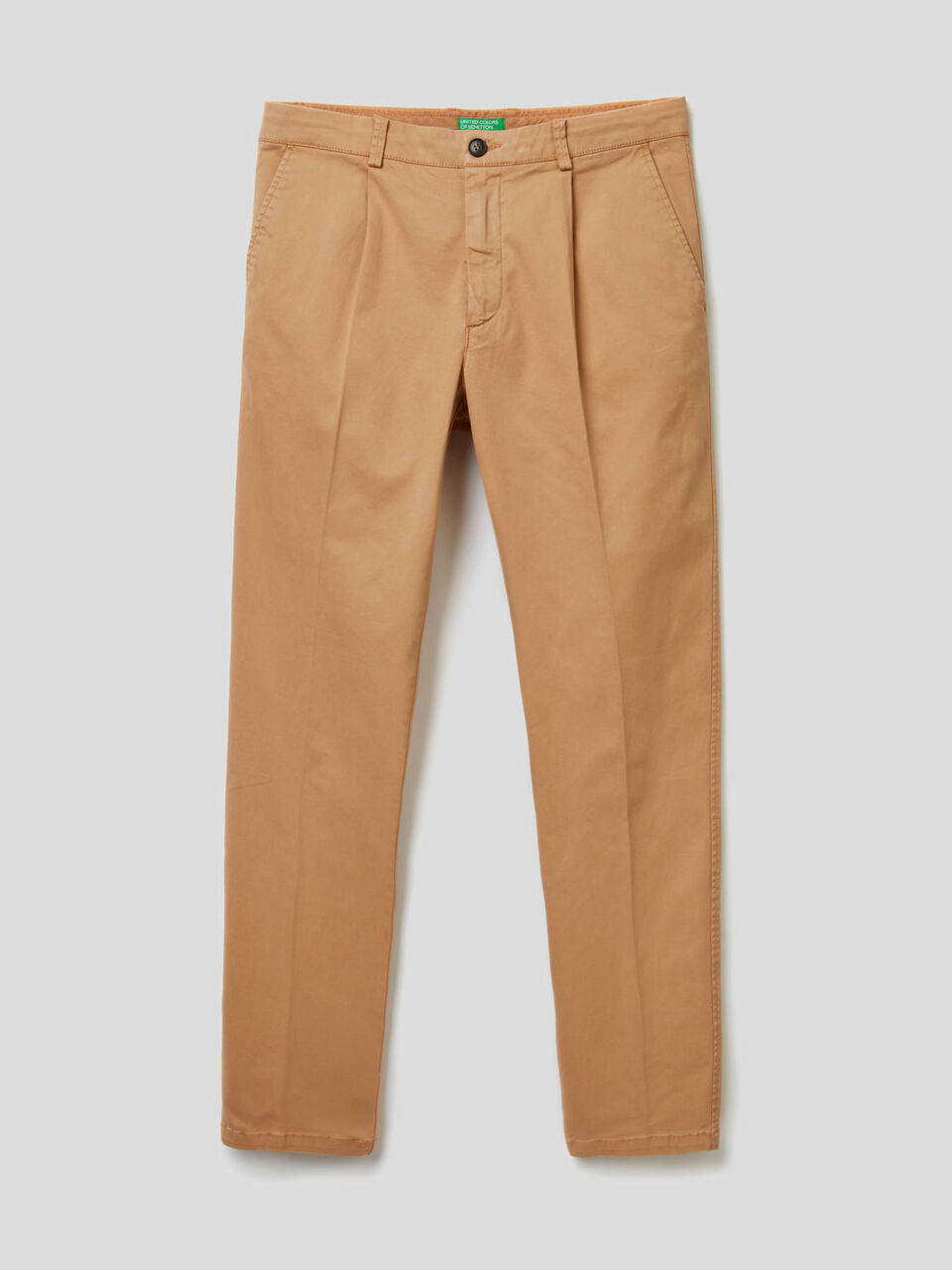 Chinos slim fit de algodón elástico image number 1